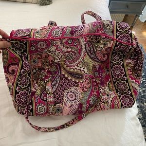 Vera Bradley weekender tote bag